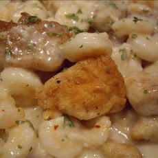 Chicken With Shrimp Scampi