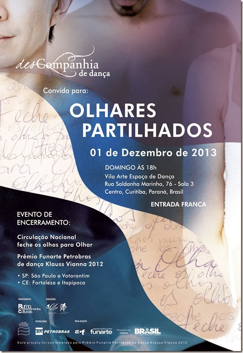 Cartaz Klauss Curitiba_Olhares Partilhados