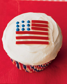 Flag Cupcakes