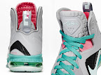 nike lebron 9 ps elite grey candy pink 9 06 official LeBron 9 P.S. Elite Miami Vice Official Images & Release Date