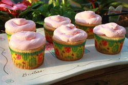 Cherry Blossom Cupcakes