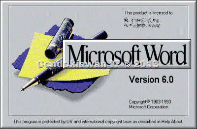 Microsoft Word 6.0