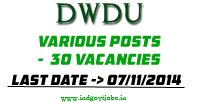 DWDU-Ahmedabad-Jobs-2014