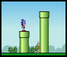 Sonic Lost In Mario World