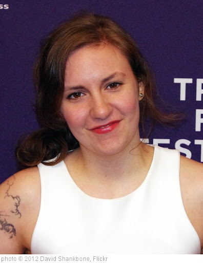 'Lena Dunham TFF 2012 Shankbone' photo (c) 2012, David Shankbone - license: http://creativecommons.org/licenses/by/2.0/