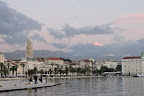 Sunset over Diocletian's Palace