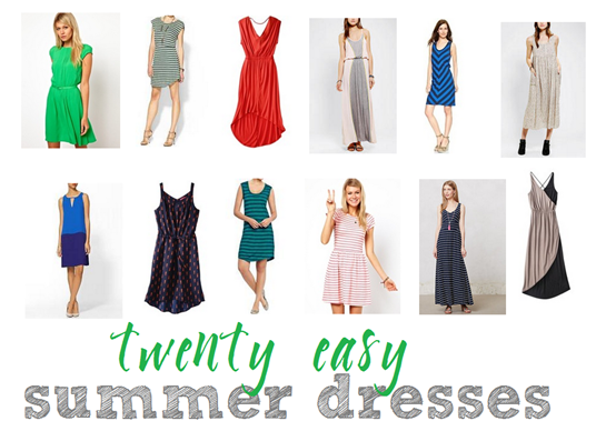 twenty easy summer dresses