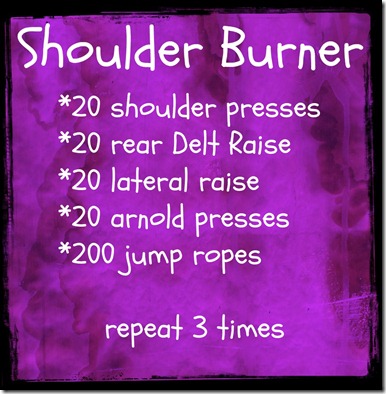 shoulderburner
