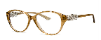These Versace frames from LensCrafters ($270) have pretty decorative details. Use their AccuFit progam to ensure that you get glasses that are perfectly sized to your eyes.