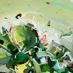 Melska, 153x139 cm, akryyli,+oljyvari,spray,kollaasi ja hiekka kankaalle. 2011.jpg