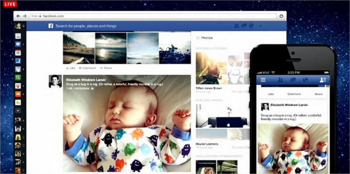 Las similitudes entre las nuevas interfaces de Facebook y Google+