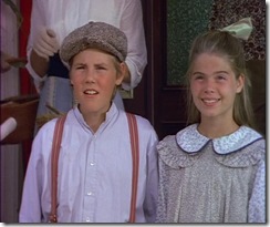 Kyle Labine as Davy Keith and Lindsay Murrel as Dora Keith in Road to Avonlea
