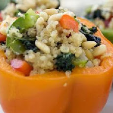Vegan Vegetable Stuffed Bell Peppers