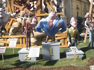 Falla Ajuntament de València 2012.