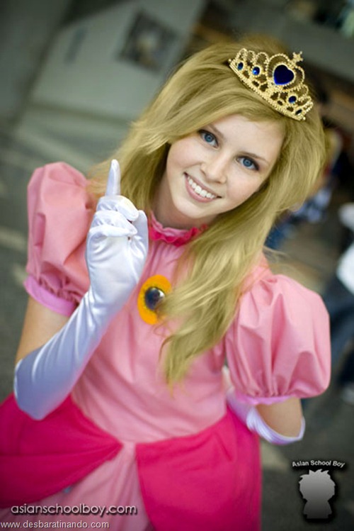 princesa peach cosplay Princess Peach cosplya desbaratianndo (8)