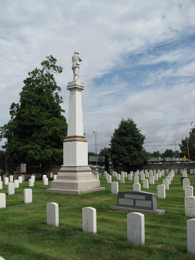 This is a monument which was dedicated to the Union Soldiers of the Civil war. (Photo by: Brittni Bynum)