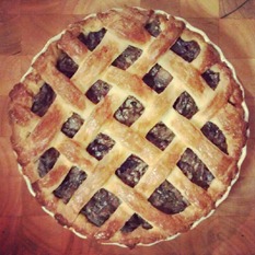 mushroom pie