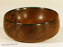 Tamboti & resin, 7in. diam.