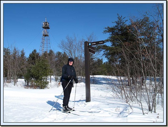 Martin makes it to the Fire Tower