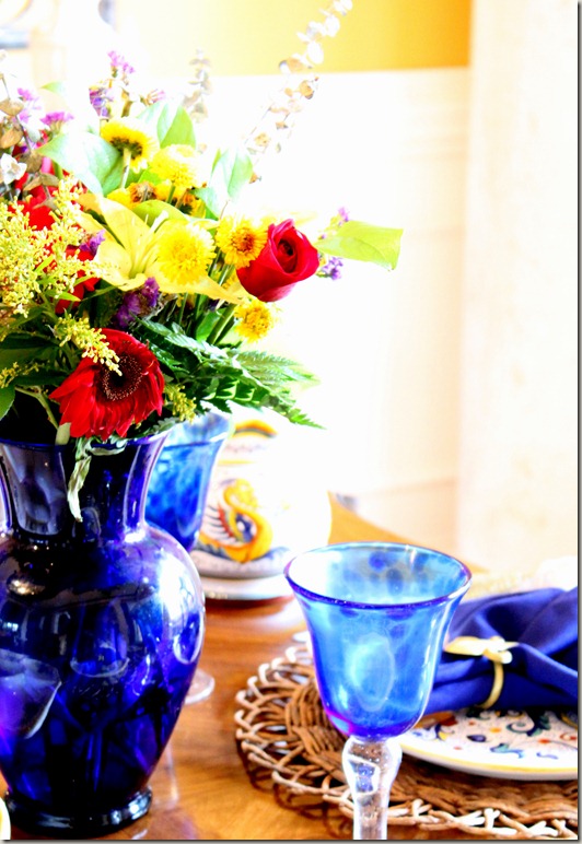 Birthday Flower Tablescape 2012 027
