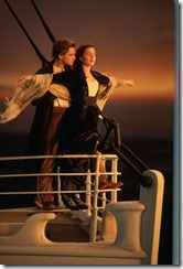 Leonardo DiCaprio & Kate Winslet in TITANIC 3D