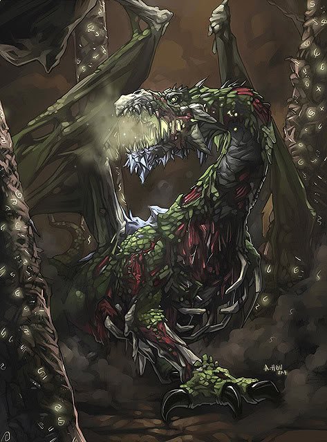 Undead Dragon, Dragons
