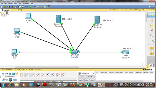 Easy Learning: DNS on packet tracer: