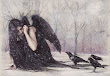 Angel And Ravens