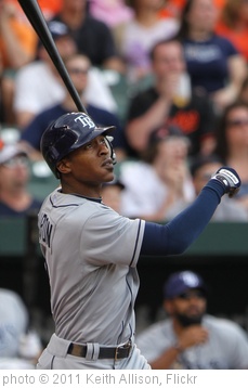 'B.J. Upton' photo (c) 2011, Keith Allison - license: http://creativecommons.org/licenses/by-sa/2.0/