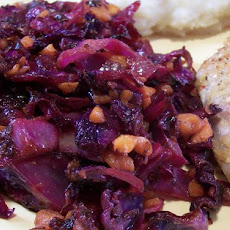 Purple Cabbage and Carrot Saute (Low Carb)