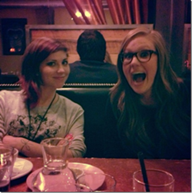 marissa and I at henni;s