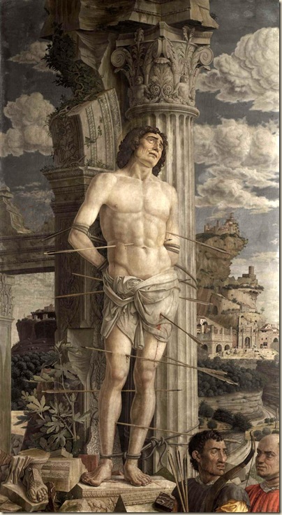 Mantegna, St Sébastien