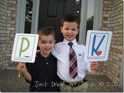 first day of school