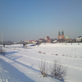 Zimowa nadwarciańska panorama