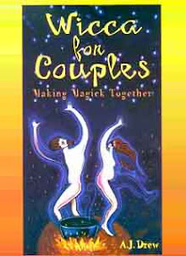 Cover of Aj Drew's Book Wicca For Couples Making Magick Together