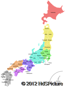 peta Jepang