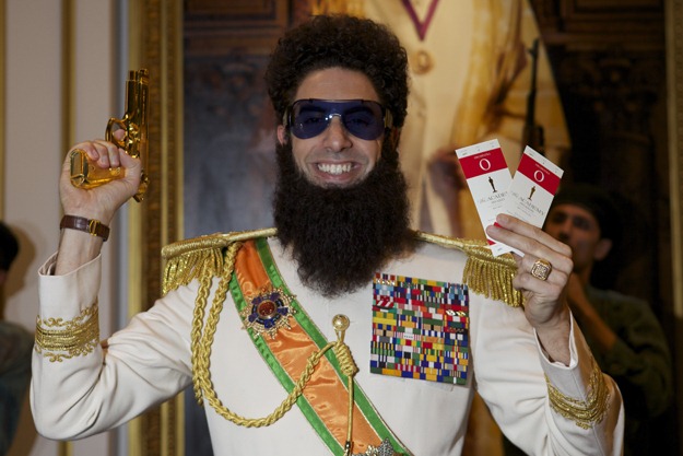 The Dictator with tickets