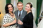From right to left: Photographer Julia Boggio; Mark; Emmy Scarterfield of Emmy Shoes. From right to left: Photographer Julia Boggio; Mark; Emmy Scarterfield of Emmy Shoes.
