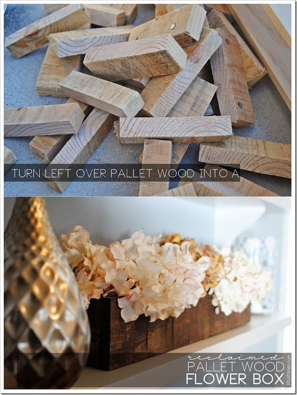 How to make a reclaimed wood flower box How to make a reclaimed wood flower box