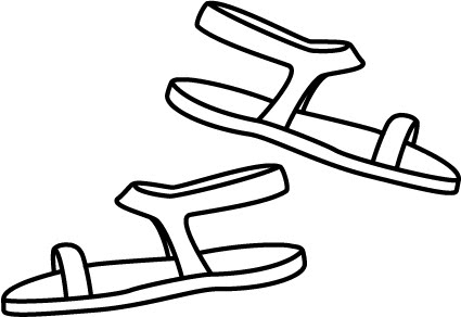 Dibujos De Chanclas Para Colorear Imagui Dibujos De Chanclas Para Colorear Imagui