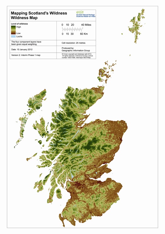 Wild Land Map