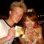 nagisa and her new CD single which she also signed for me in Yokohama, Japan 