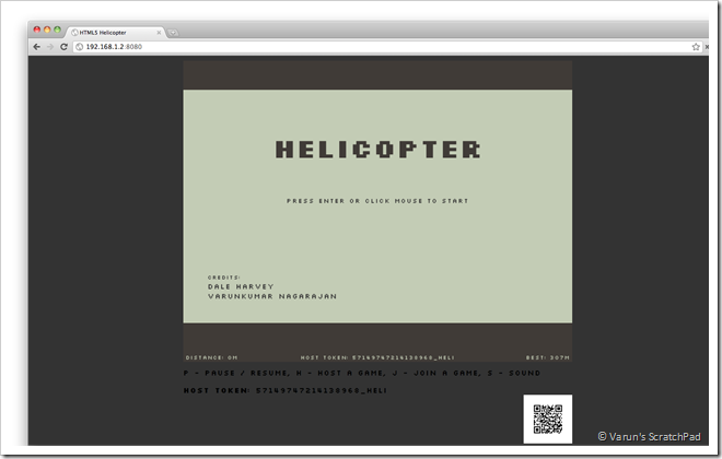HTML5 Helicopter game