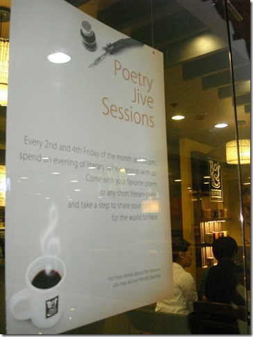 Poetry Sessions happen at Bo's Coffee Eastwood every 2nd and 4th Friday of the month.