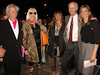 Rogelio Polesello, Marta Minujin, la artista Sanjuanina Cecilia Rabbi Baldi, Eduardo Bustelo y Virginia Agote. Foto MIRABAIRES