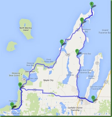 Leelanau Map