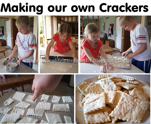 How to make crackers project for kids - homeschool history westward expansion unit How to make crackers project for kids - homeschool history westward expansion unit
