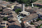 Montpeyroux vu du ciel