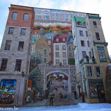 Grafite na rue Saint Paul - Ville de  Quebec, Quebec, Canadá