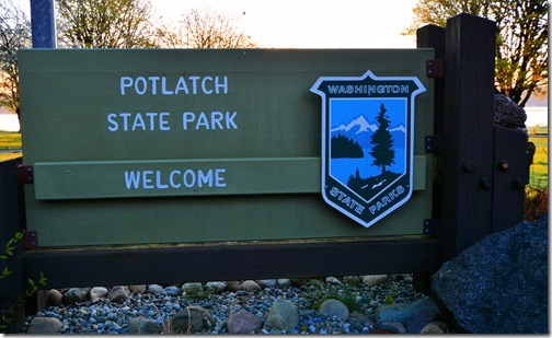 Potlatch Sign
